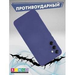 Бампер Bingo Liquid TPU для SAMSUNG A35 Синий
