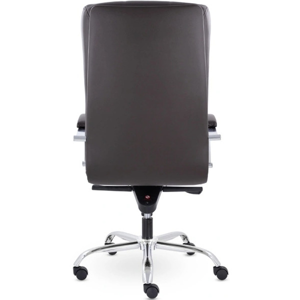 Кресло офисное UTFC Атлант В хром МБ К10 (коричневый)