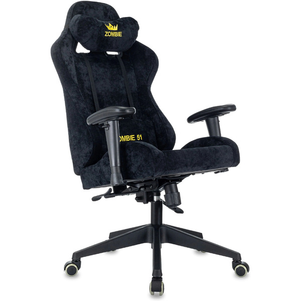Кресло геймерское Бюрократ Zombie 51 (черный Light-20/пластик)