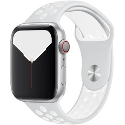 Ремешок Bingo Sport для Apple Watch 38/40/41mm (S) серый/белый
