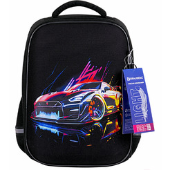 Школьный рюкзак BRAUBERG Light. Neon Drift 272027