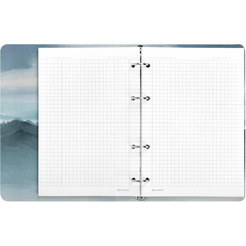 Тетрадь BRAUBERG 404724 на кольцах А5 160х212мм, 120л, картон,матовая ламинация, клетка