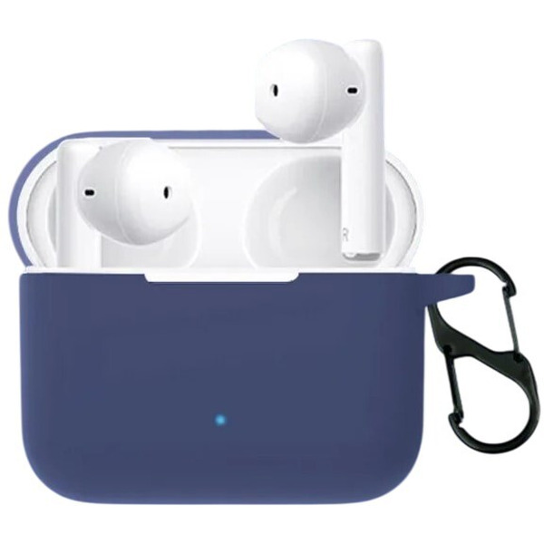 Чехол Bingo Silicone для HONOR Choice Earbuds X2 (темно-синий)