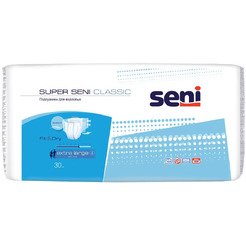 Подгузники для взрослых Seni Super Classic Extra Large (30шт)