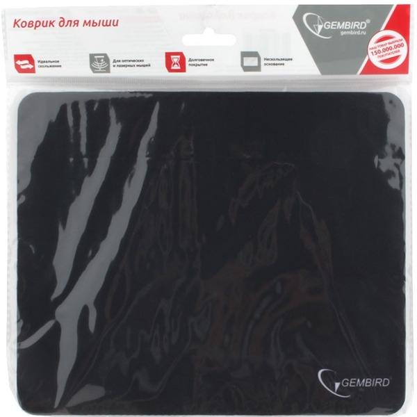 Коврик для мыши Gembird MP-BLACK