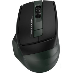 Мышь A4Tech Fstyler FB35 (черный/зелёный)