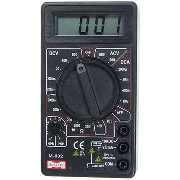 Портативный мультиметр MASTECH M832 13-2003
