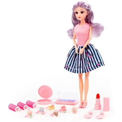 Кукла Полесье Ксюша у парикмахера + аксессуары (14 элементов) (в коробке №4) 2765