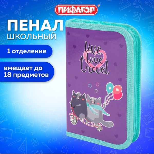 Пенал ПИФАГОР 272241