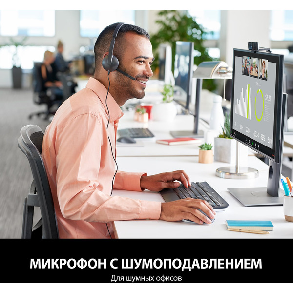 Гарнитура LOGITECH H340 (L981-000475)