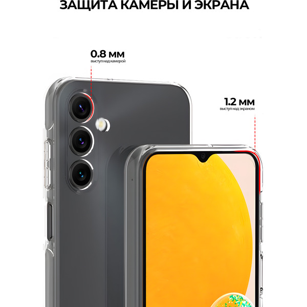 Задняя накладка CASE Better One Samsung Galaxy A15, прозрачный