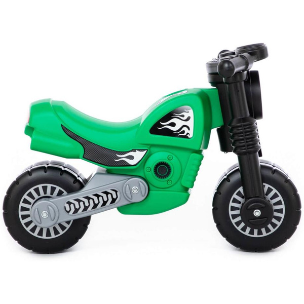 Мотоцикл Полесье Моторбайк" (зелёный) 40480