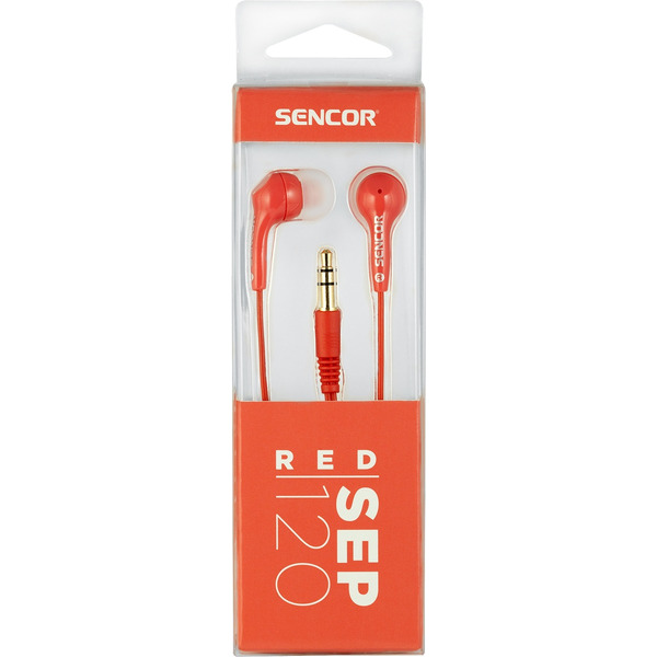 Наушники Sencor SEP 120 (красный)