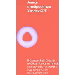 Умная колонка Новая Яндекс.Станция Лайт 2 (YNDX-00026ORG) коралловый