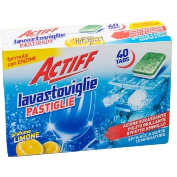 Таблетки для ПММ Actiff All in 1 40 шт