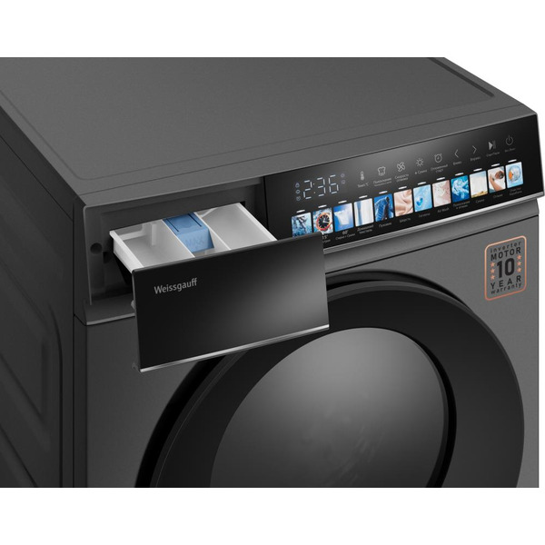 Стирально-сушильная машина WEISSGAUFF WMD 59211 Touch Inverter Deep Grey