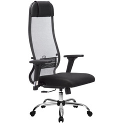 Кресло офисное МЕТТА B 1b 11/2D (18/2D CH) темно-серый