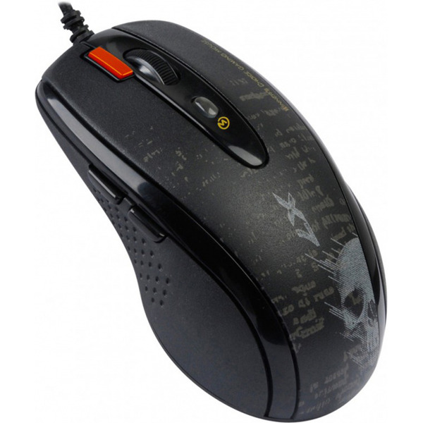 Мышь игровая A4Tech V-Track F5 (чёрный/рисунок)