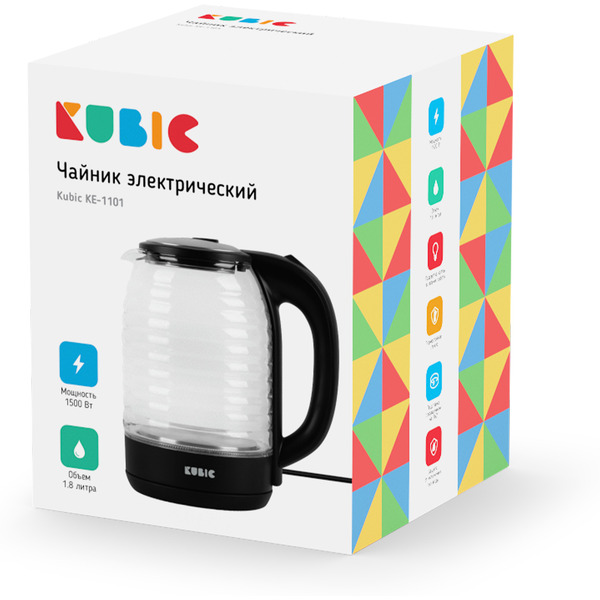 Электрический чайник ROMBICA Kubic myKitchen KE-1101