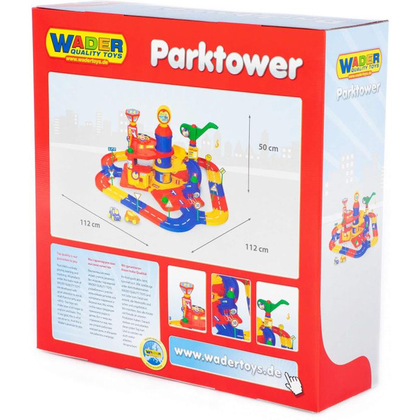 Паркинг Полесье 37862  3-уровневый с дорогой и автомобилями (в коробке)