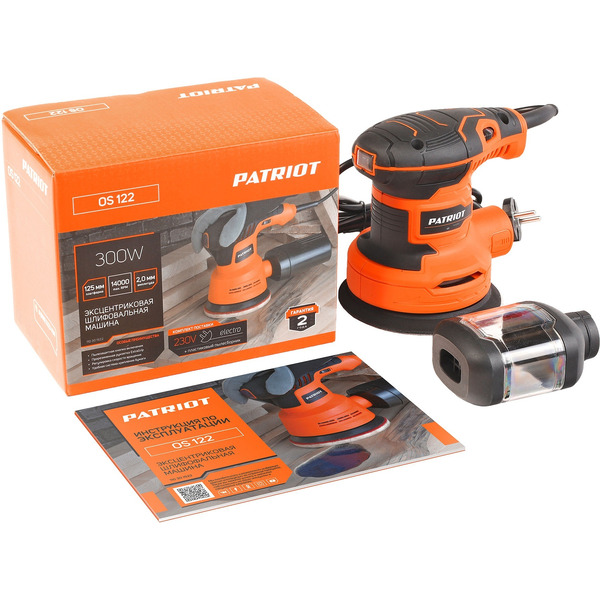 Шлифмашина Patriot OS 122