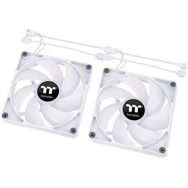 Вентилятор для корпуса Thermaltake CT120 ARGB Sync White 2-Fan Pack CL-F153-PL12SW-A