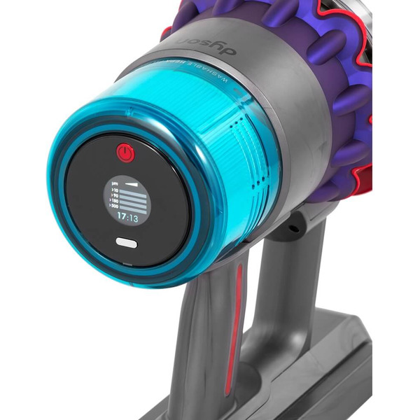 Пылесос вертикальный Dyson Gen5 Detect Absolute 446989-01(никель/фиолетовый) + Red Line BS-01 16A