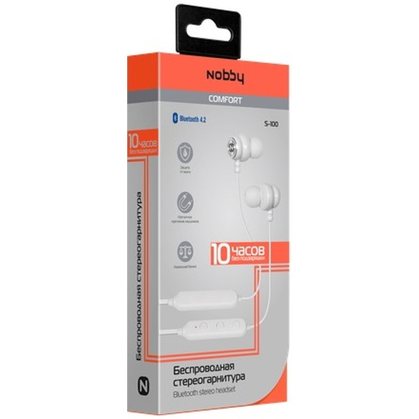 Наушники Nobby Comfort S-100 (NBC-BH-42-72)