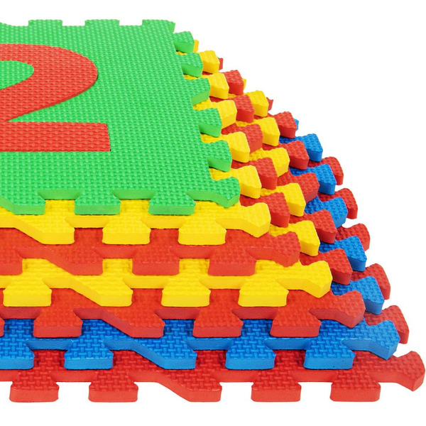 Коврик-пазл напольный ЮНЛАНДИЯ Учим цифры 664659