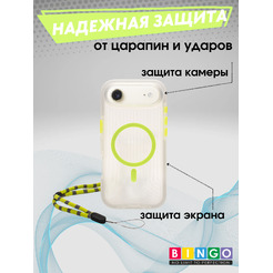 Бампер Bingo Glow APPLE iPhone 17 Air Зеленый