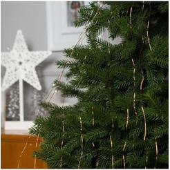 Светодиодная гирлянда Luazon Конский хвост 5206127 (теплый белый)