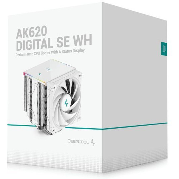 Кулер для процессора DeepCool AK620 Digital WH R-AK620-WHADMN-G