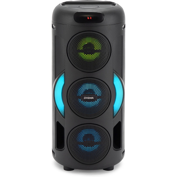 Минисистема Digma D-MC1721 (черный)