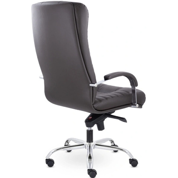 Кресло офисное UTFC Атлант В хром МБ К10 (коричневый)