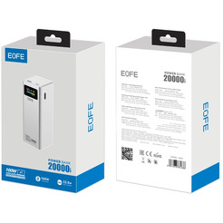 Внешний аккумулятор EOFE G203 20000mAh (серый)