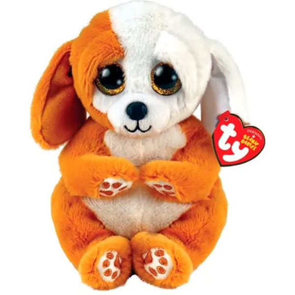 Мягкая игрушка TY Beanie Ballies Щенок Ruggles 40699