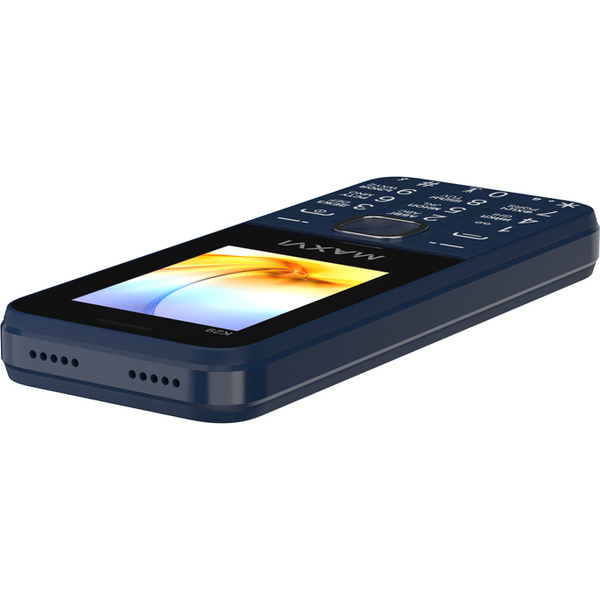 Мобильный телефон Maxvi K29 + ЗУ WC-112 (синий)