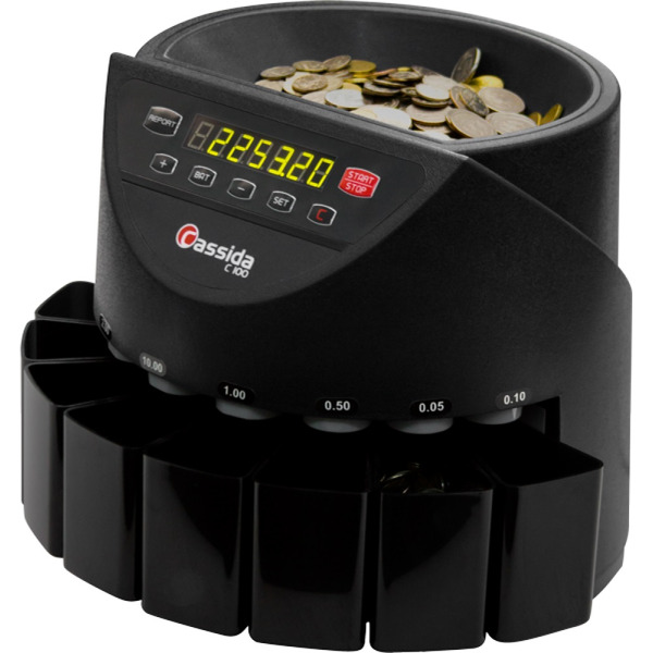 Счетчик-сортировщик монет Cassida С100
