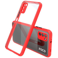 Бампер Bingo Michelin для POCO M3 Красный