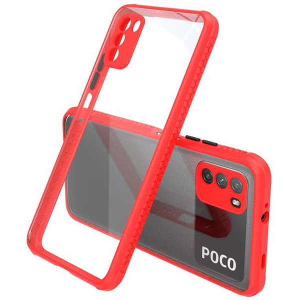 Бампер Bingo Michelin для POCO M3 Красный