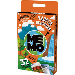 Настольная игра Десятое королевство Мемо. Чудеса природы 4988