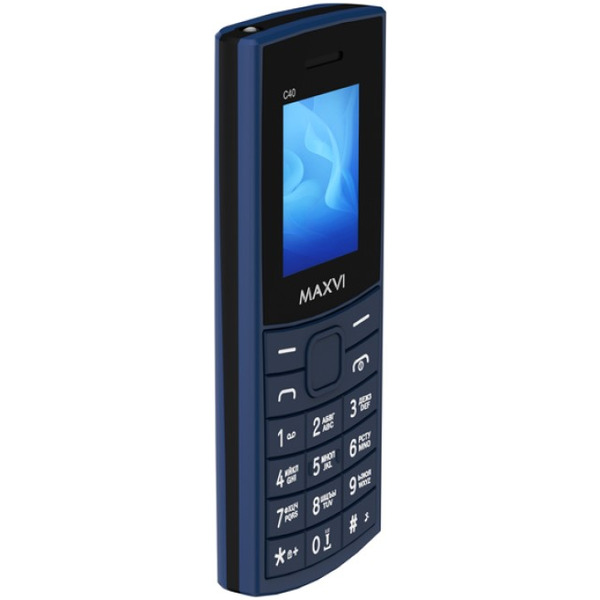 Мобильный телефон Maxvi C40 (синий)