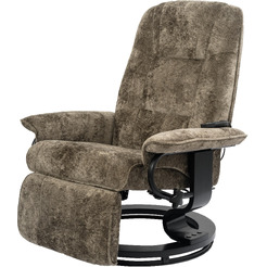 Массажное кресло Calviano 20 (коричневый плюш)