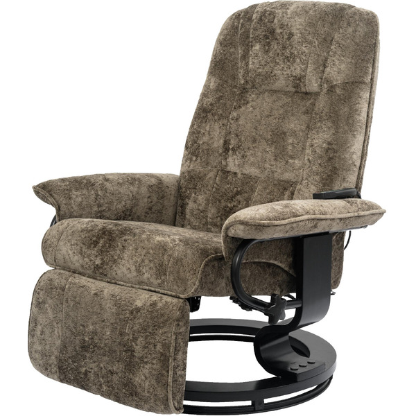 Массажное кресло Calviano 20 (коричневый плюш)