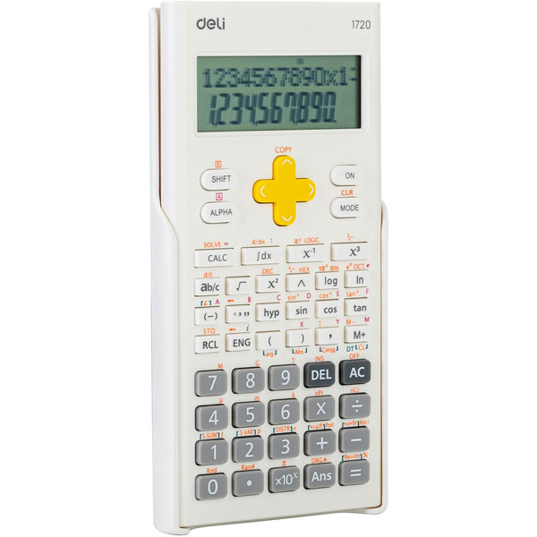 Калькулятор Deli E1720-white