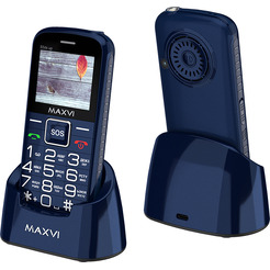 Мобильный телефон Maxvi B5ds up (темно-синий)