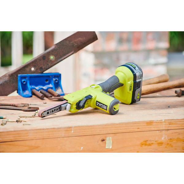 Ленточный напильник RYOBI R18PF-0 ONE + (5133004179) без АКБ и ЗУ