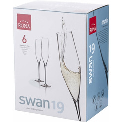 Набор бокалов Rona Swan 19 6650/190 (6шт)