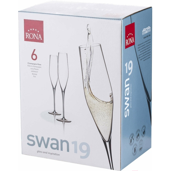 Набор бокалов Rona Swan 19 6650/190 (6шт)