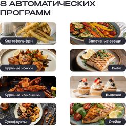 Аэрогриль RAGEX R204-000 (черный)
